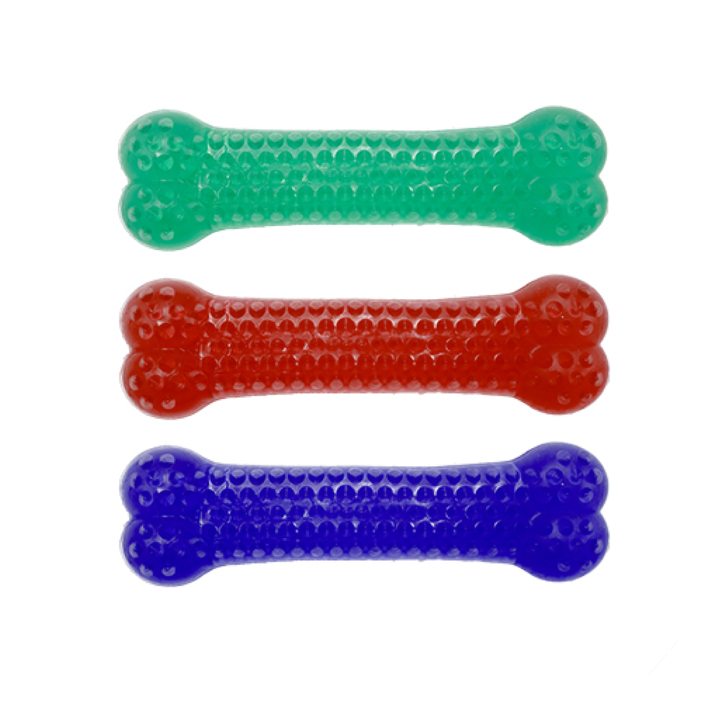 HUESO PLASTICO 3-4 DENTAL TRANSLUCIDO SURTIDO